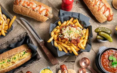Gourmet Hotdogs, Insanity Burger, Crispy Schnitzel and Golden Fries that satisfy your cravings!