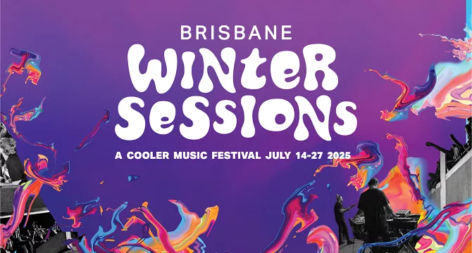 Brisbane Winter Sessions colourful logo
