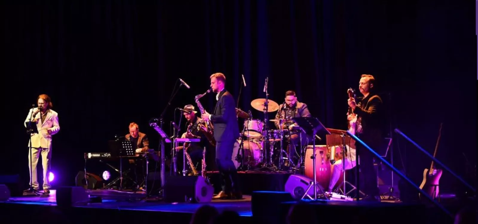 Jazz Band on stage, Brisbane Winter Sessions
