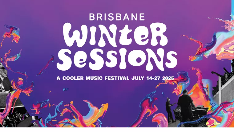 Brisbane Winter Sessions  colourful logo