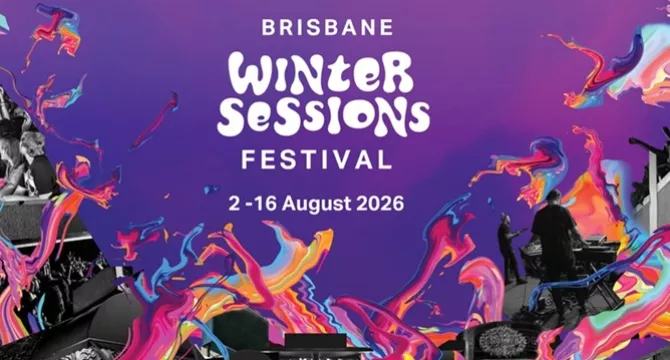 Brisbane Winter Sessions  colourful logo