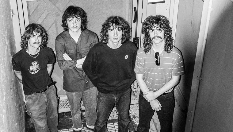 four band members of The Gnomes